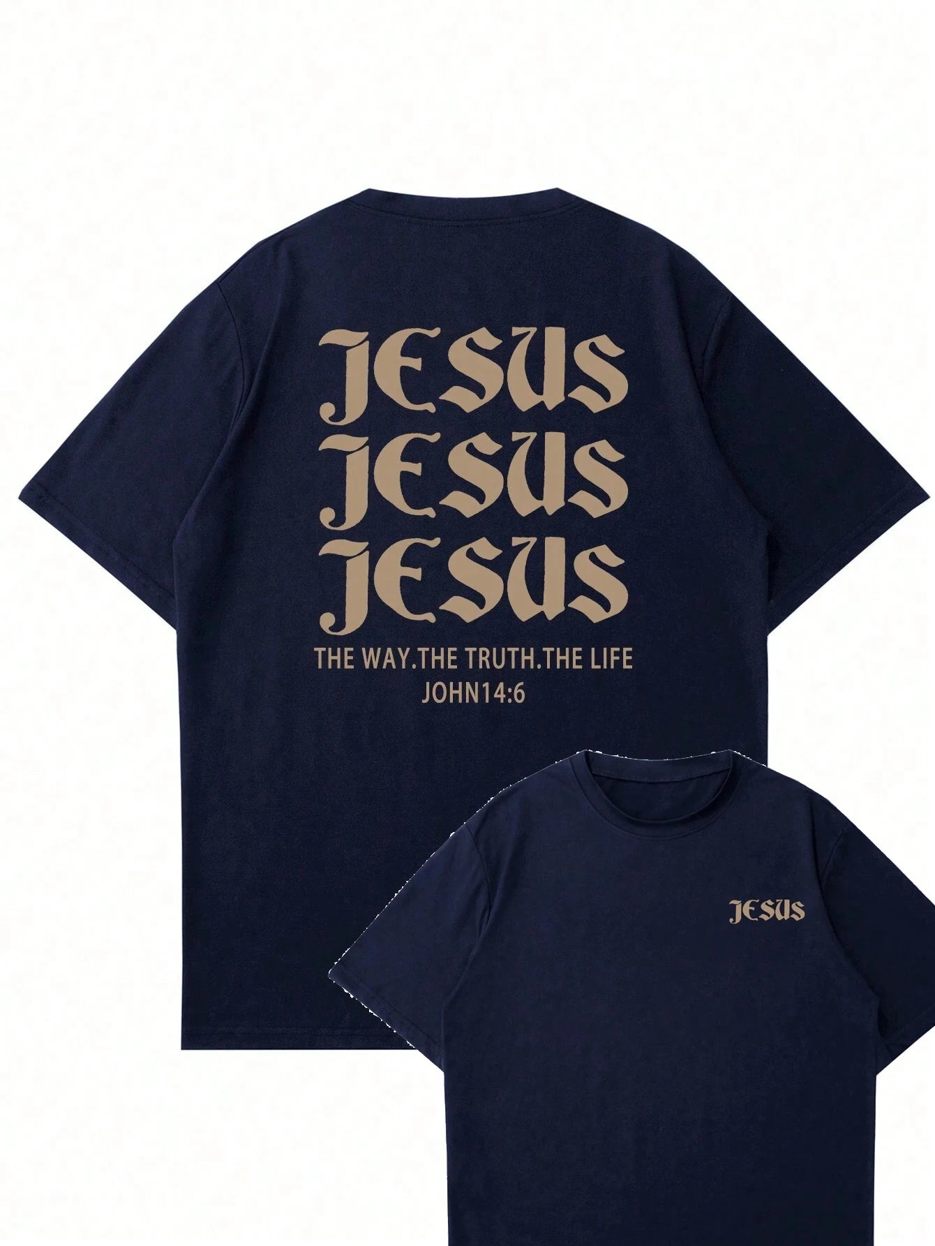 Jesus Men Cotton T-shirt