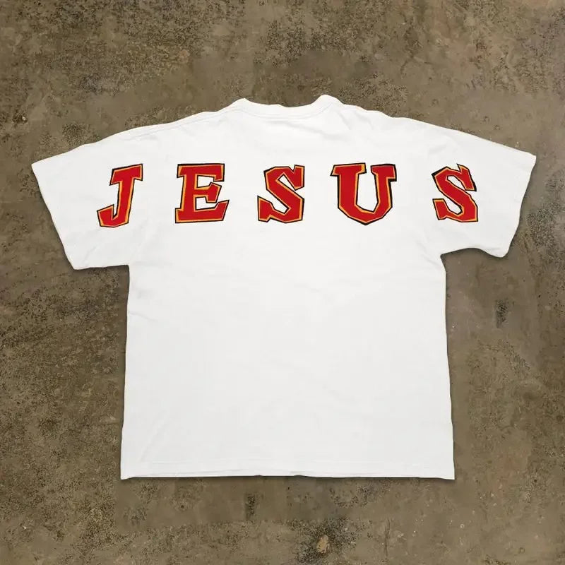 JESUS Printed Men's T-Shirt