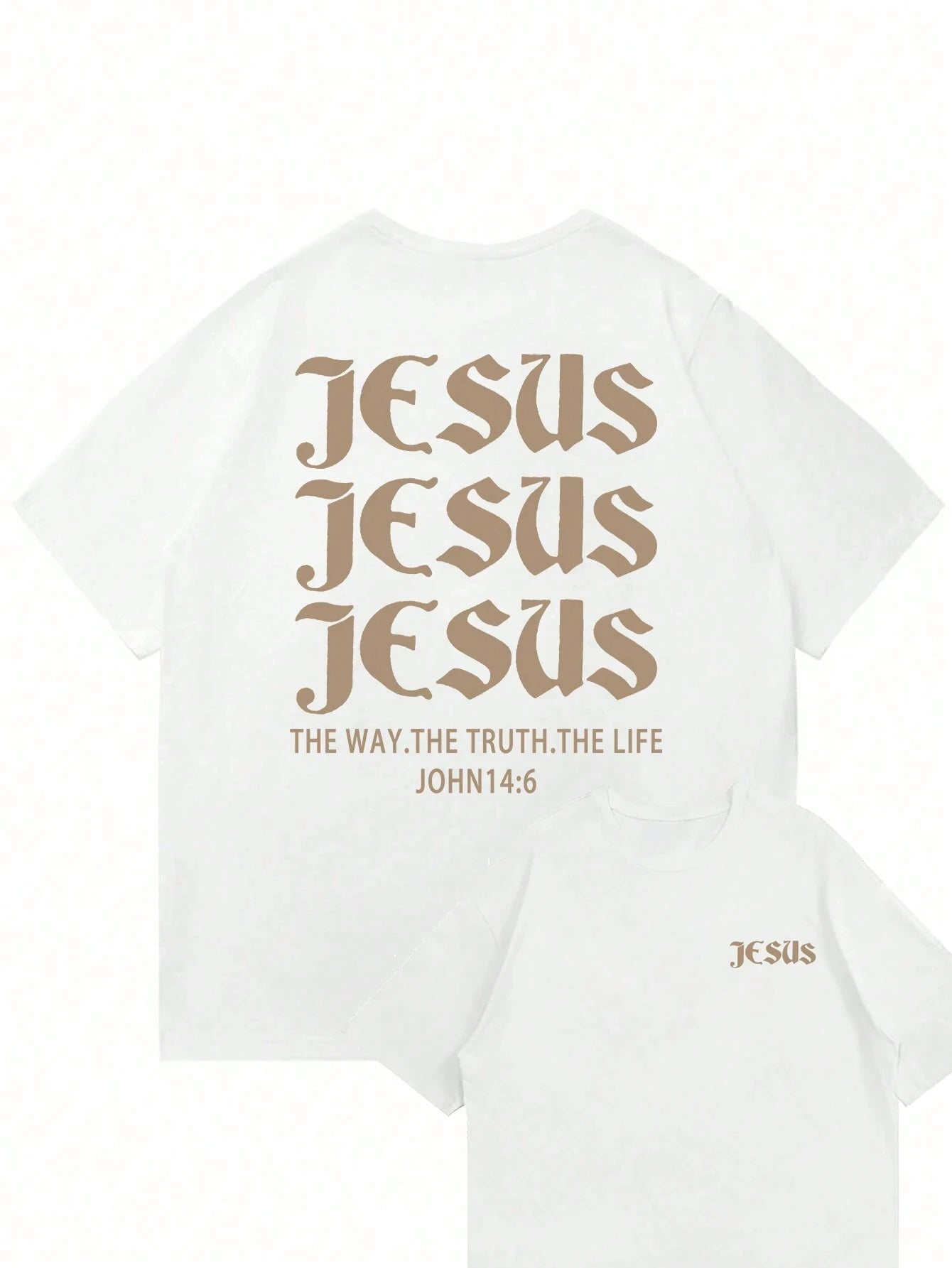 Jesus Men Cotton T-shirt