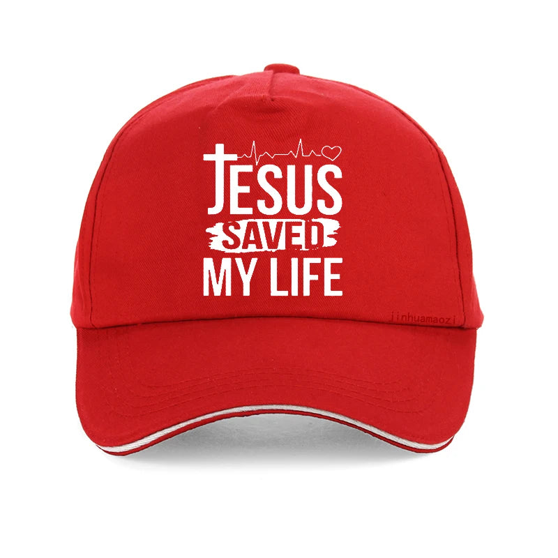 Jesus Saved My Life Cap