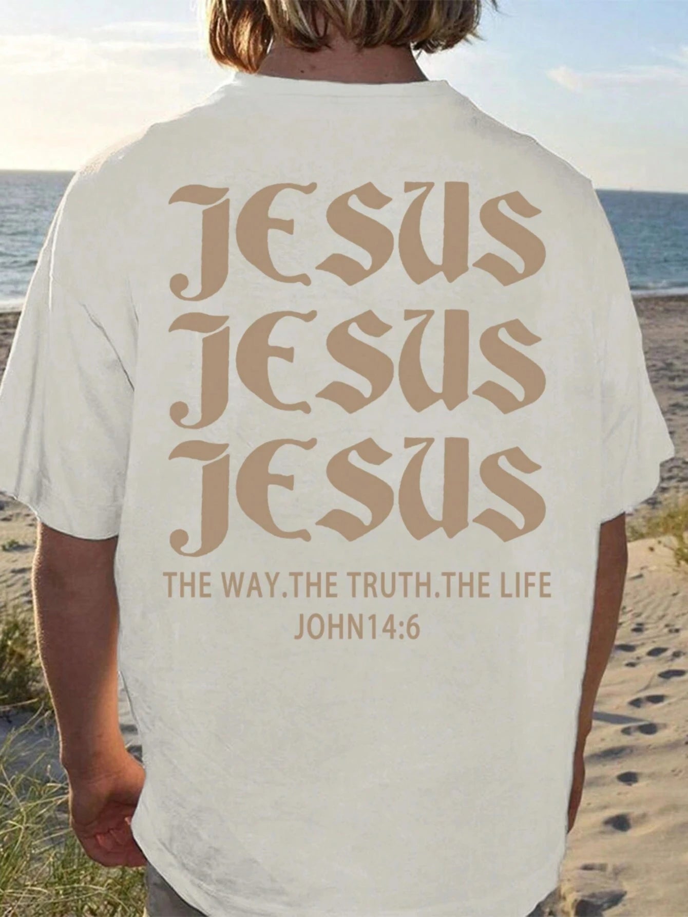 Jesus Men Cotton T-shirt