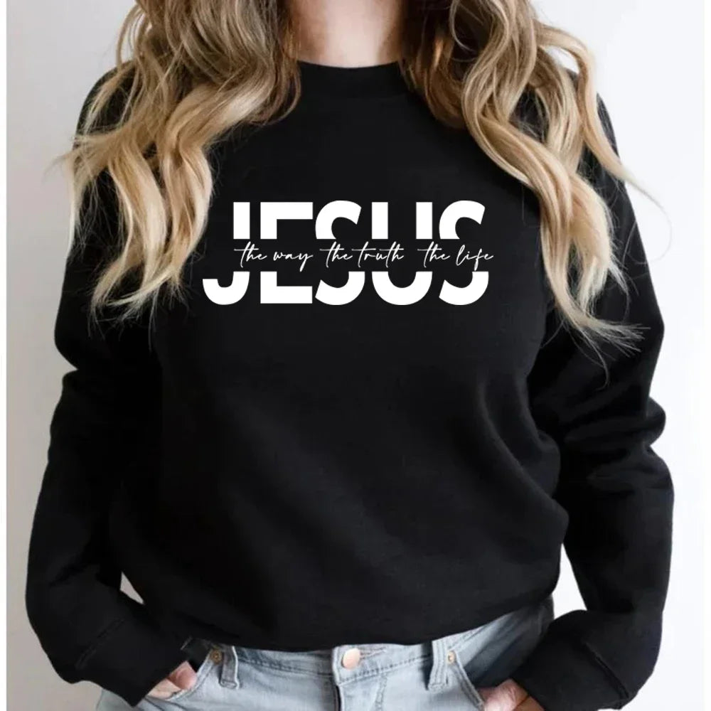 Jesus The Way The Truth The Life Sweatshirt