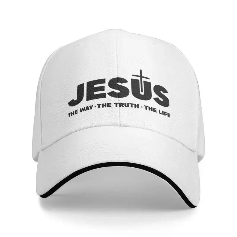 Jesus Christ The Way The Truth The Life Baseball Cap