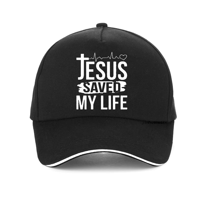 Jesus Saved My Life Cap