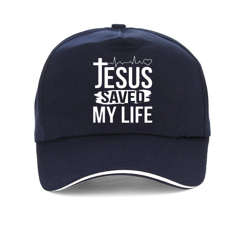 Jesus Saved My Life Cap