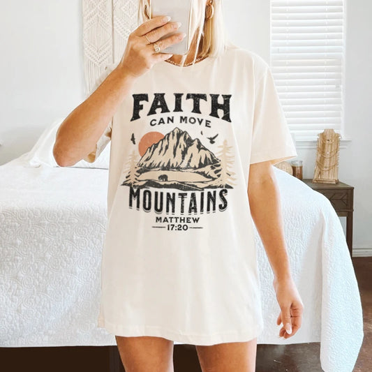 Matthew 17:20 Bible Verse Graphic Tees