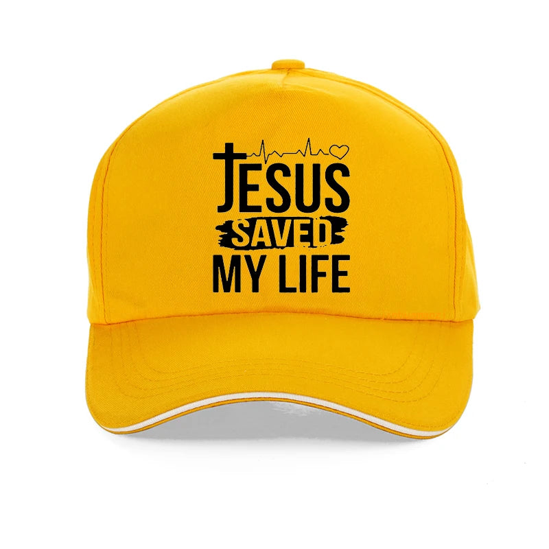 Jesus Saved My Life Cap