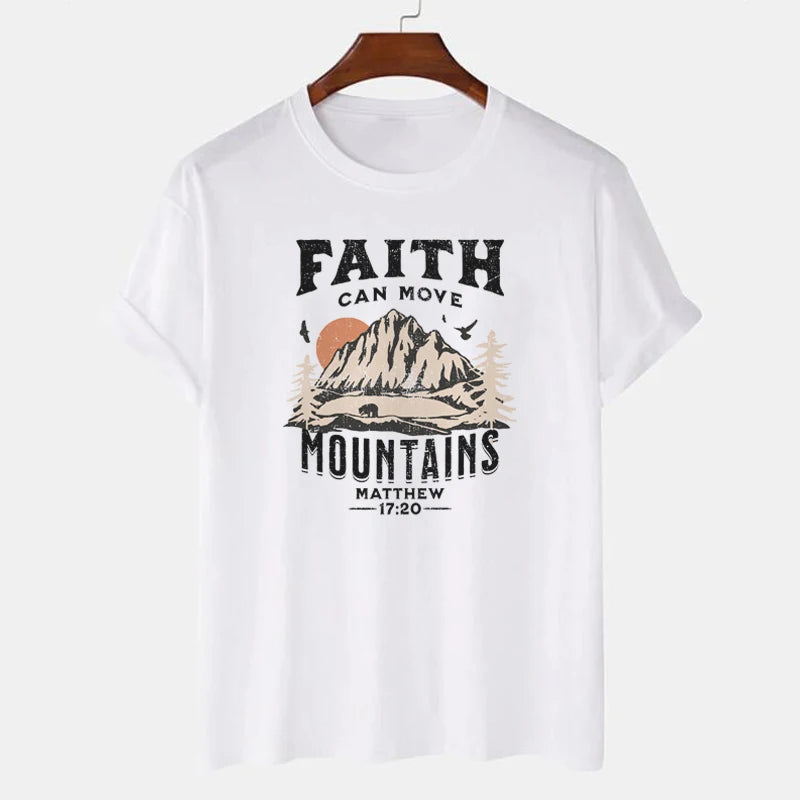 Matthew 17:20 Bible Verse Graphic Tees