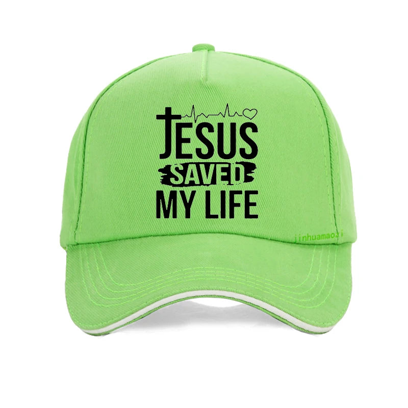 Jesus Saved My Life Cap