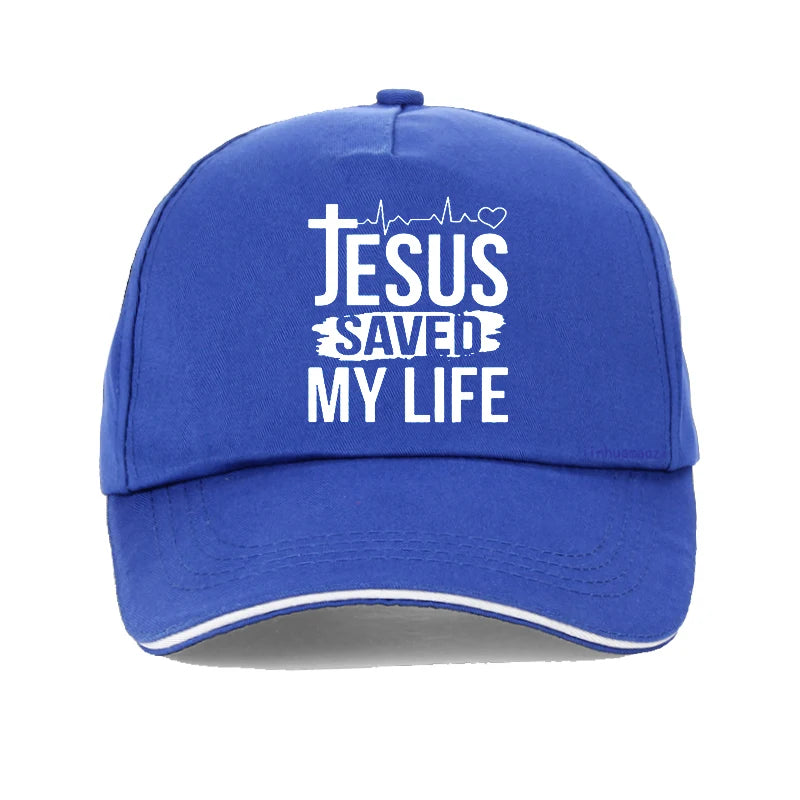 Jesus Saved My Life Cap