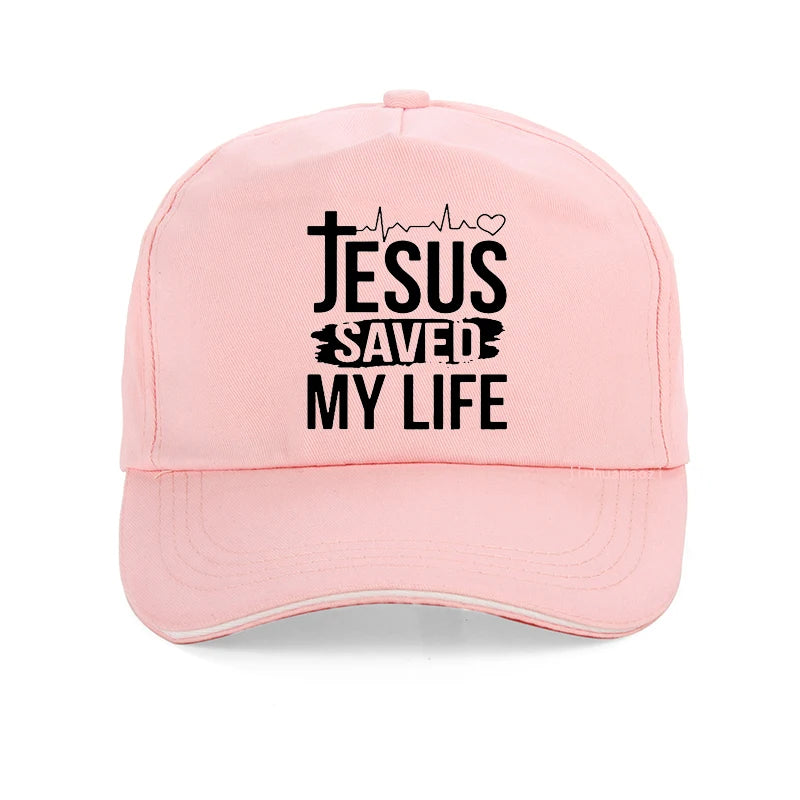 Jesus Saved My Life Cap